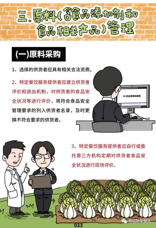餐飲服務中原料管理的“免責”之道——解讀《餐飲服務食品安全操作規范》中的原料管理